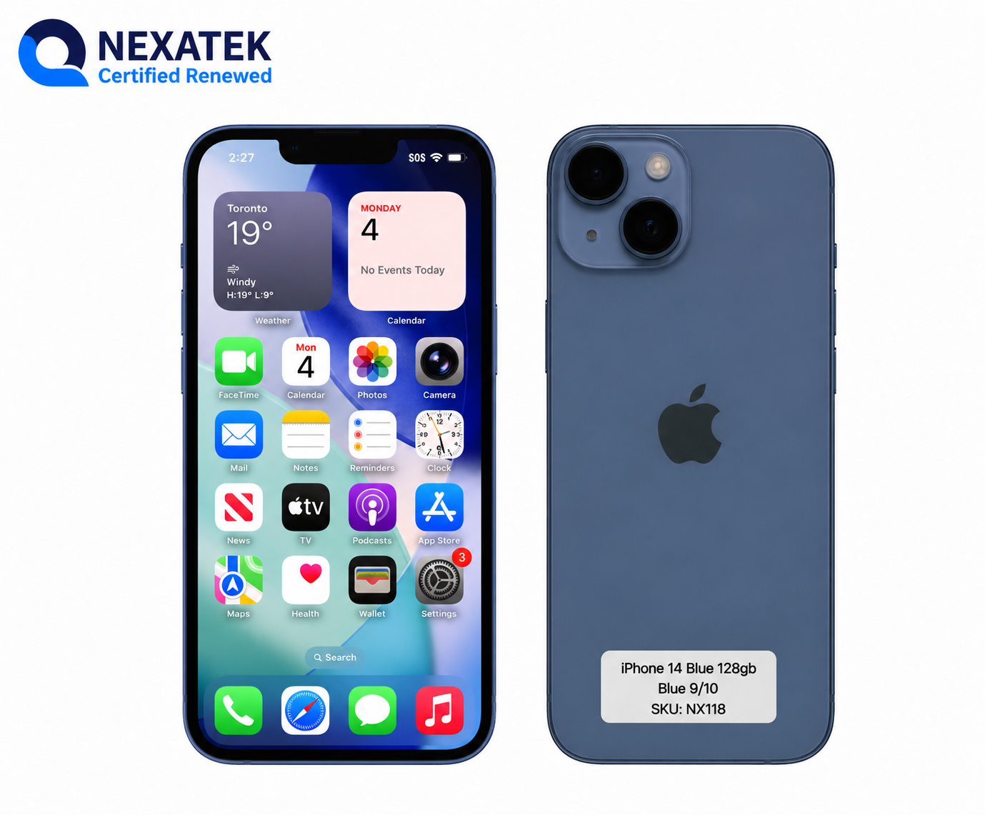 iPhone 14 Blue 128gb