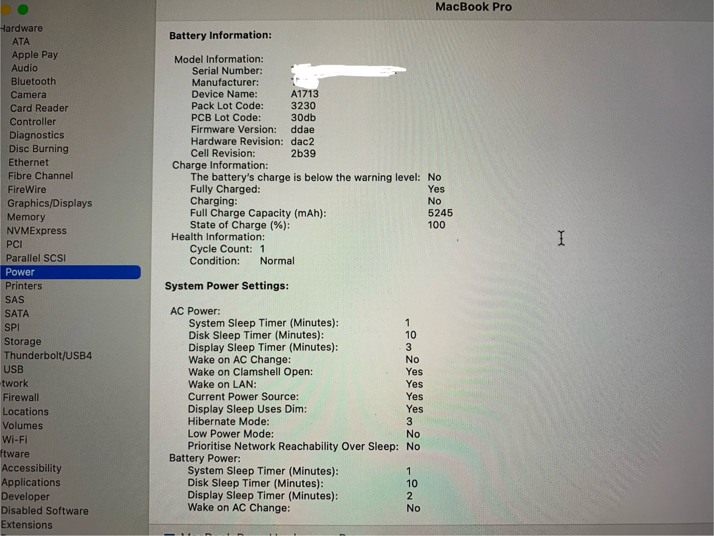 2020 MacBook Pro 13" i5-1.40GHz- 8GB RAM - 256GB SSD