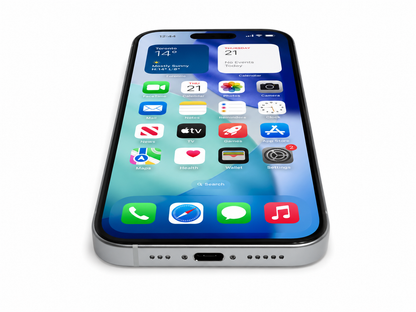 Apple iPhone 15 Blue 128GB, Factory Unlocked - Battery 100% - New Screen Excellent