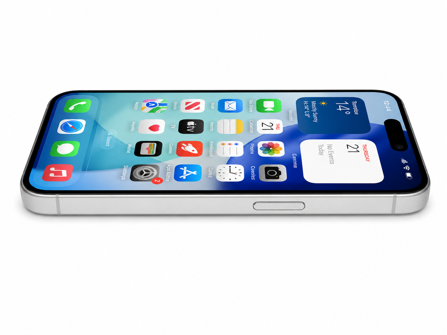 Apple iPhone 15 Blue 128GB, Factory Unlocked - Battery 100% - New Screen Excellent