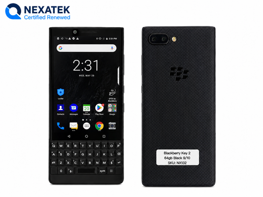 Blackberry Key 2 - 64GB - Black - Excellent Condition
