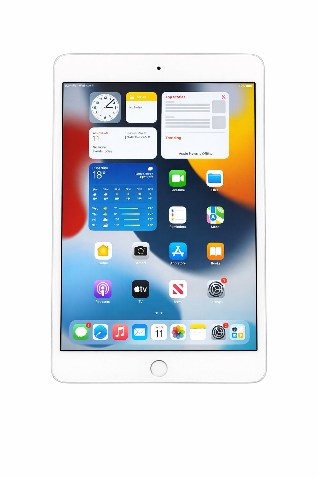 Apple iPad Mini 4 Silver 128GB [Pre Owned]