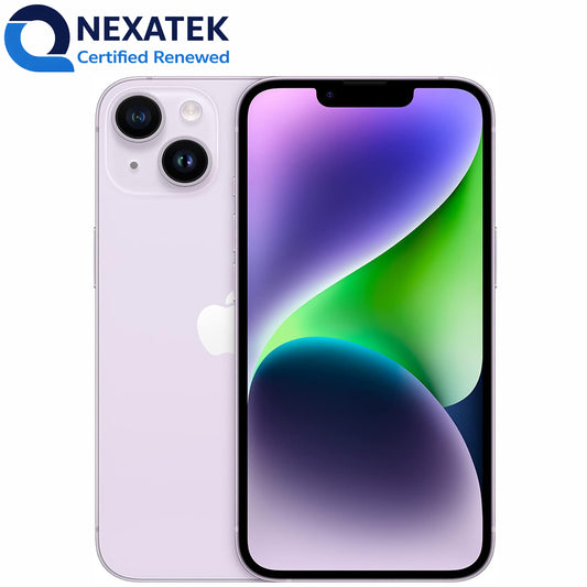 Apple iPhone 14 Purple 128gb [eSIM, Renewed]